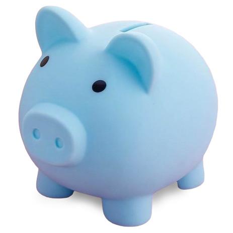 Tirelire en forme de cochon à compteur de pièces