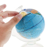 piece tirelire globe terrestre