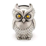 tirelire metal hibou