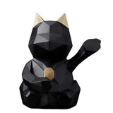 Tirelire chat design noir