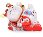 Tirelire Chat Japonais Daruma