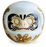 tirelire daruma japonais blanc