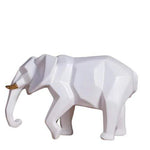Tirelire elephant design blanc