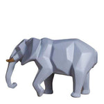 Tirelire elephant design gris