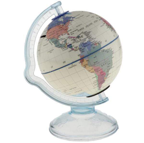 GLOBE TERRESTRE TIRELIRE en tôle lithographiée Mont Blanc Made in GLOBE TERRESTRE TIRELIRE en tôle lithographiée Mont Blanc Made in