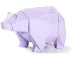 tirelire ours en forme origami