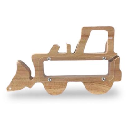 Tirelire En Bois Personnalisée Pour Un Cadeau De Noël - Modèle Souris Rose