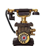 tirelire telephone vintage noir